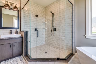 Minimalist Frameless Shower