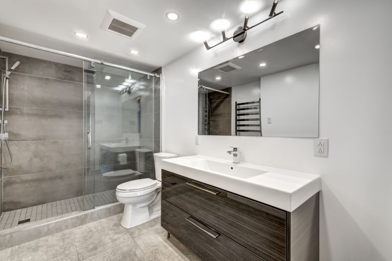 Shower and Vanity Integration